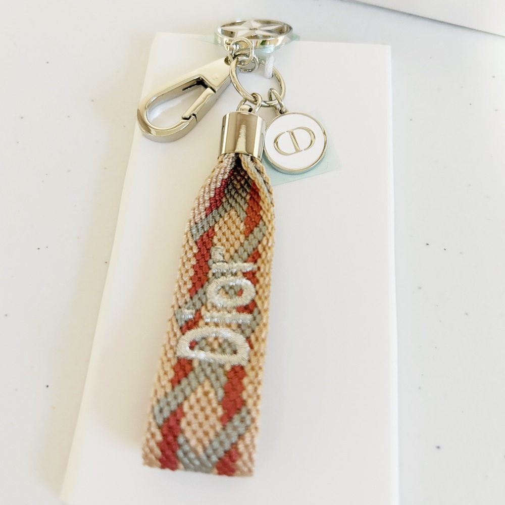Dior Multicolor Keychain Accessory